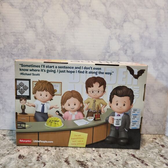 The Office TV Show Series Fisher-Price Set Little People Collector Figurines New - Picture 2 of 6
